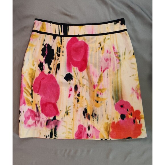 Women's Anthropologie Tabitha Rain Poppy Mini Skirt 2 - Picture 2 of 7